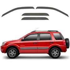 Jogo Calha De Chuva Ecosport 2003 Até 2012 04 Portas Fumê